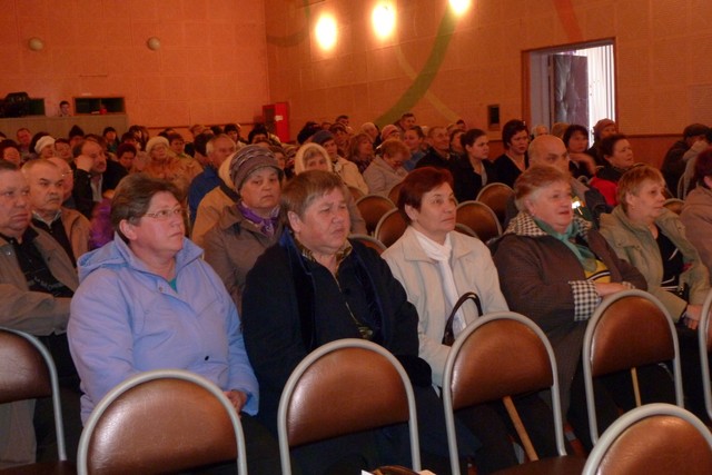 Встреча населения Первомайского с коммунальщиками