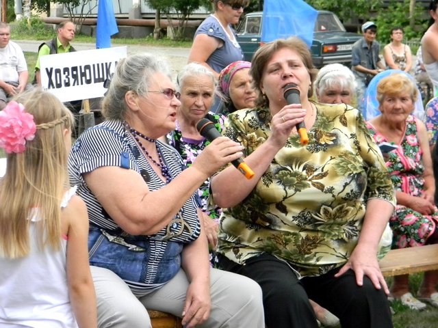 Праздник двора 2012 в Первомайском на ул. Больничной